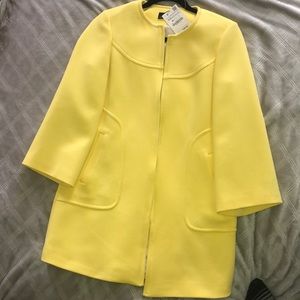 Zara coat - spring yellow